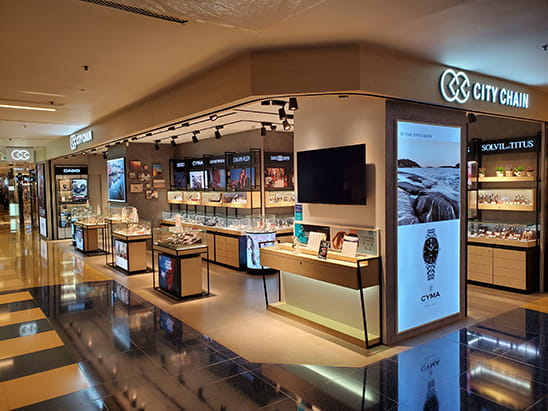 Cityplaza city chain , 太古城中心時間廊, 太古城中心时间廊